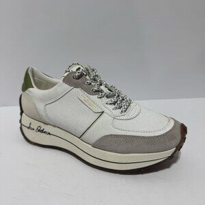 Sam Edelman Womens Jayce And Platform Sneakers White Size 7.5 M